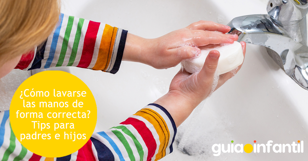 Tips para lavarse las manos correctamente