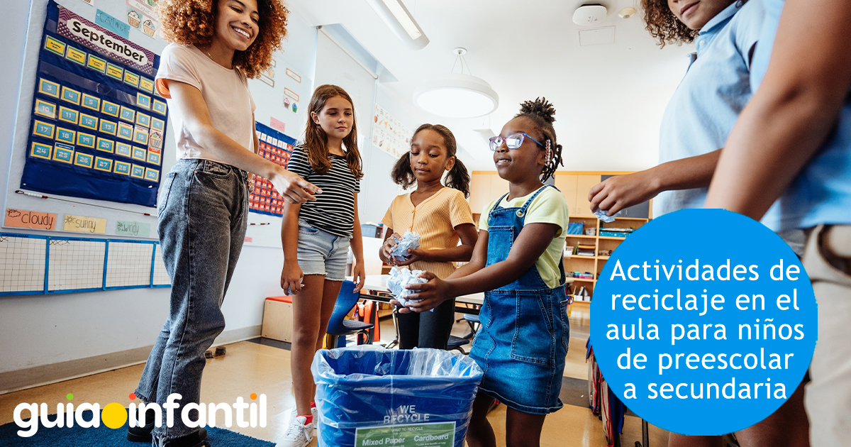 Cómo enseñar a los niños a reciclar
