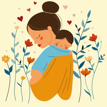 Apegado a mí - Poema para las madres sobre el vínculo y apego materno