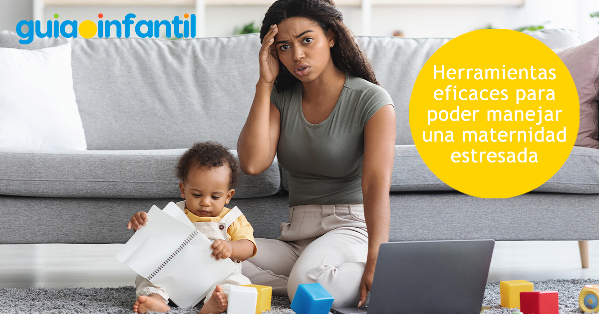 Herramientas contra una maternidad agobiante