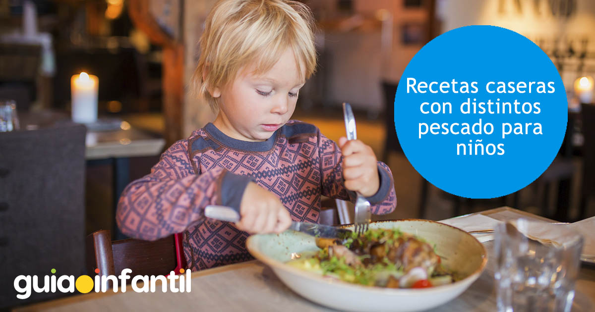 recetas de pescado para niños