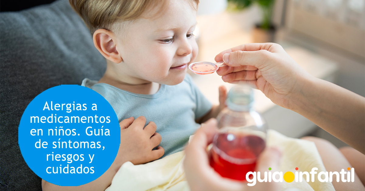 Niños alérgicos a los medicamentos