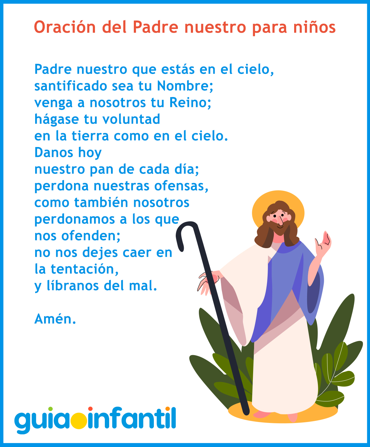 Padre Nuestro para niños