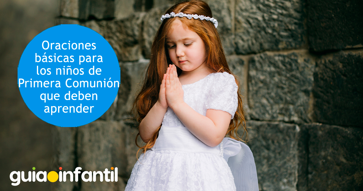 Rezos de Primera Comunión para niños