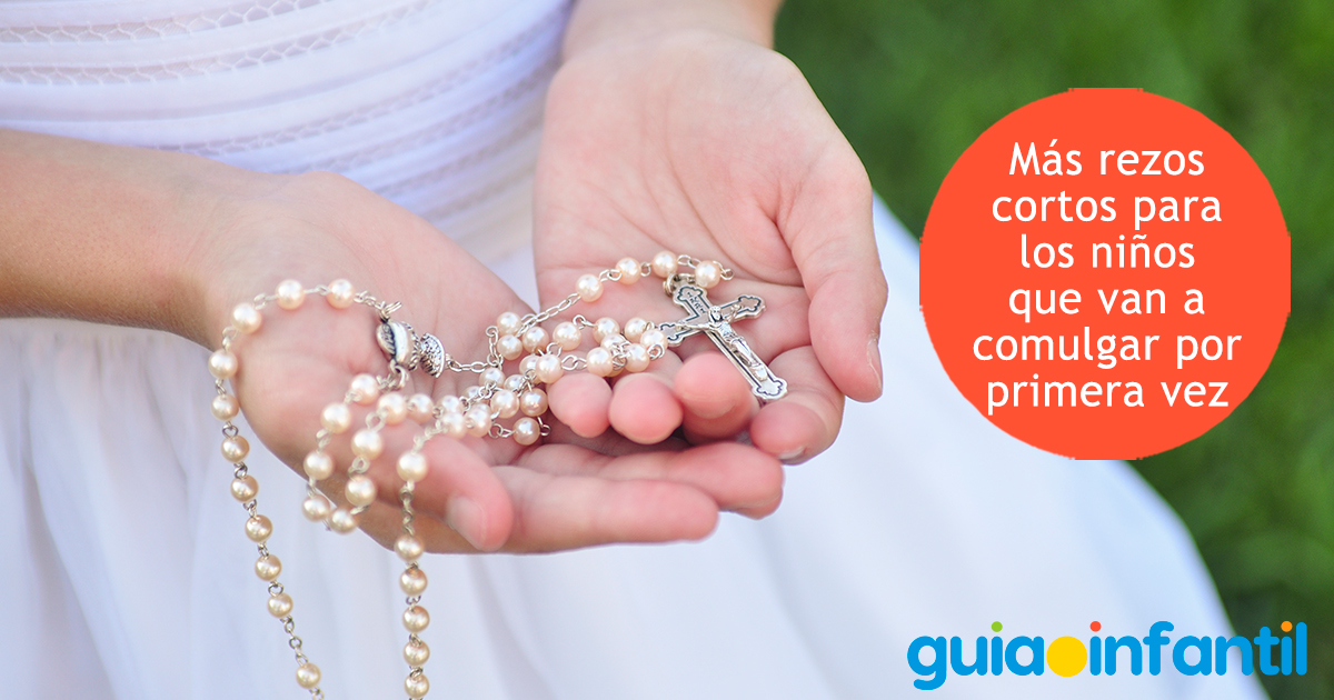 Rezos para niños que van a comulgar por primera vez
