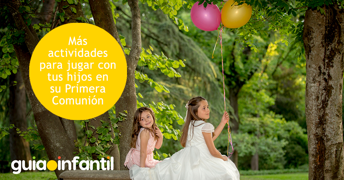 Actividades para niños en su Primera Comunión