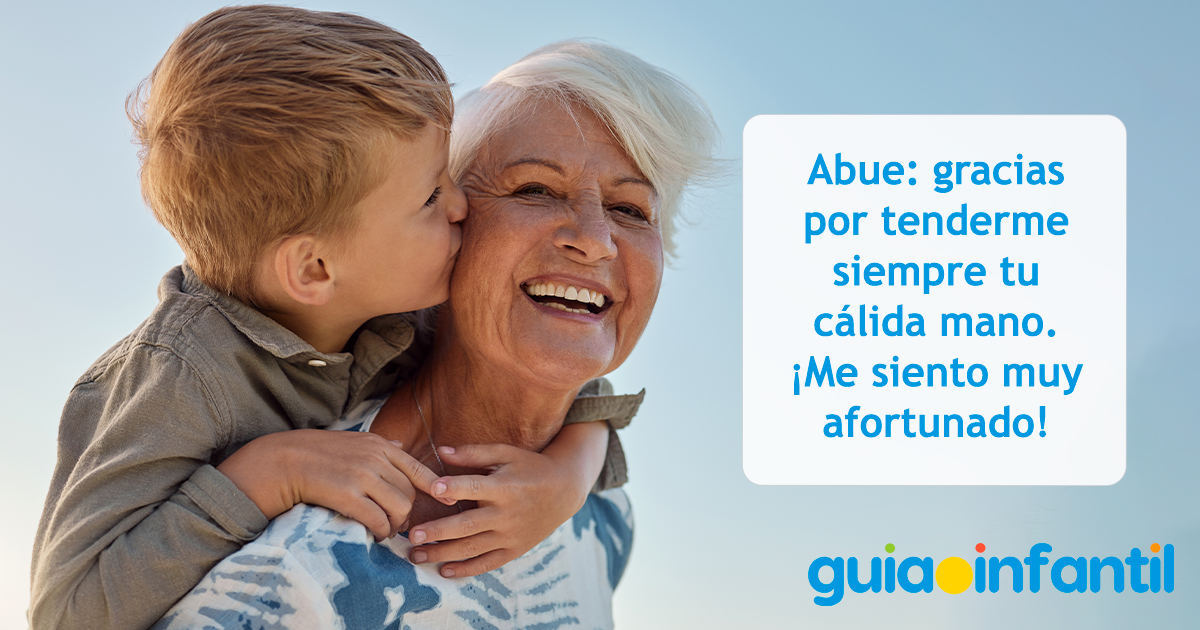 Postal para felicitar a las abuelas