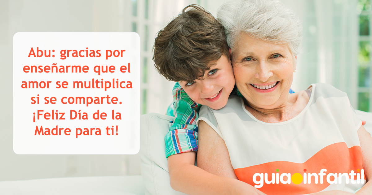 Felicitar a la abuela el Día de la Madre