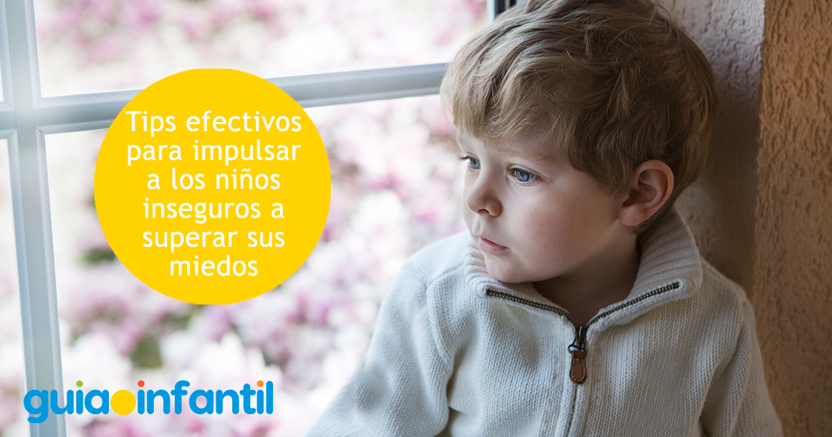 Cómo impulsar a los niños inseguros