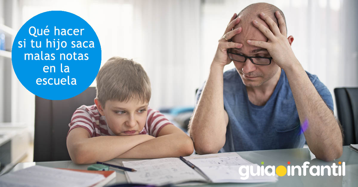 que hacer si tu hijo saca malas notas