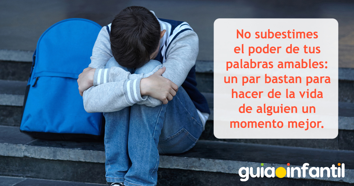 Palabras contra el acoso escolar