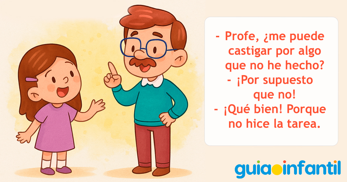 Divertidos chistes para los niños en casa