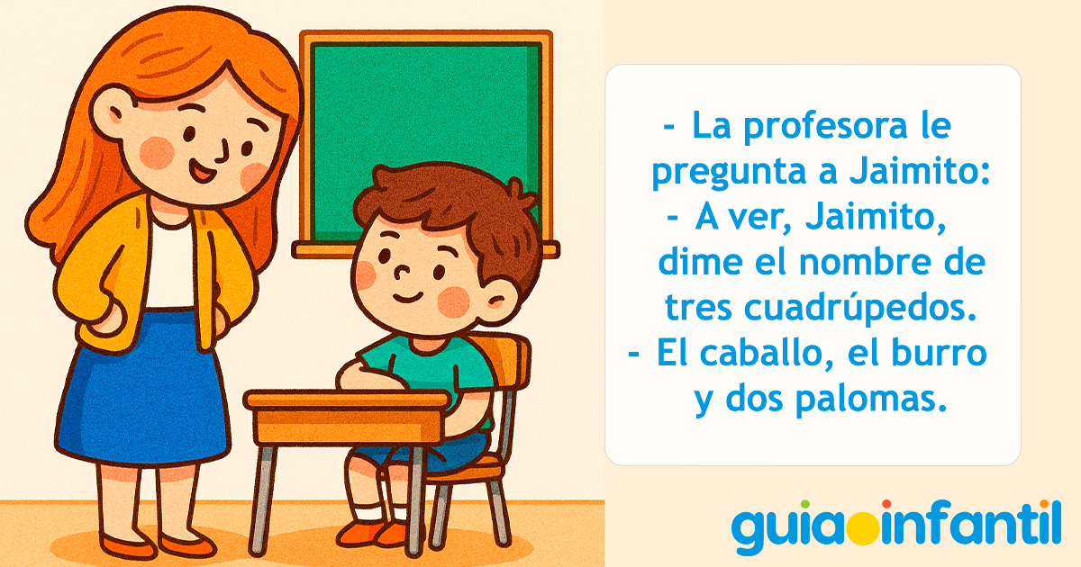 Más chistes para niños sobre maestros