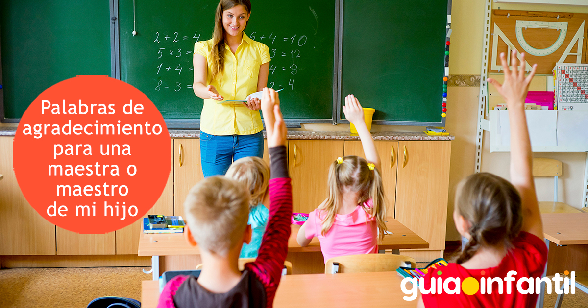Palabras para maestros y maestras