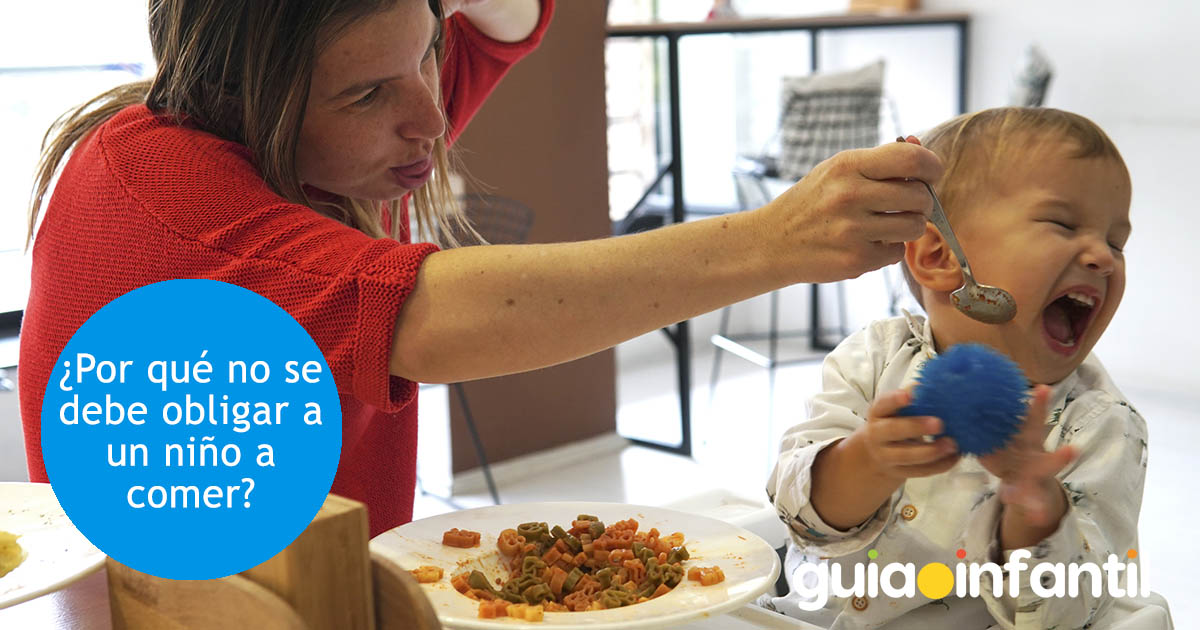 no se debe obligar al niño a comer