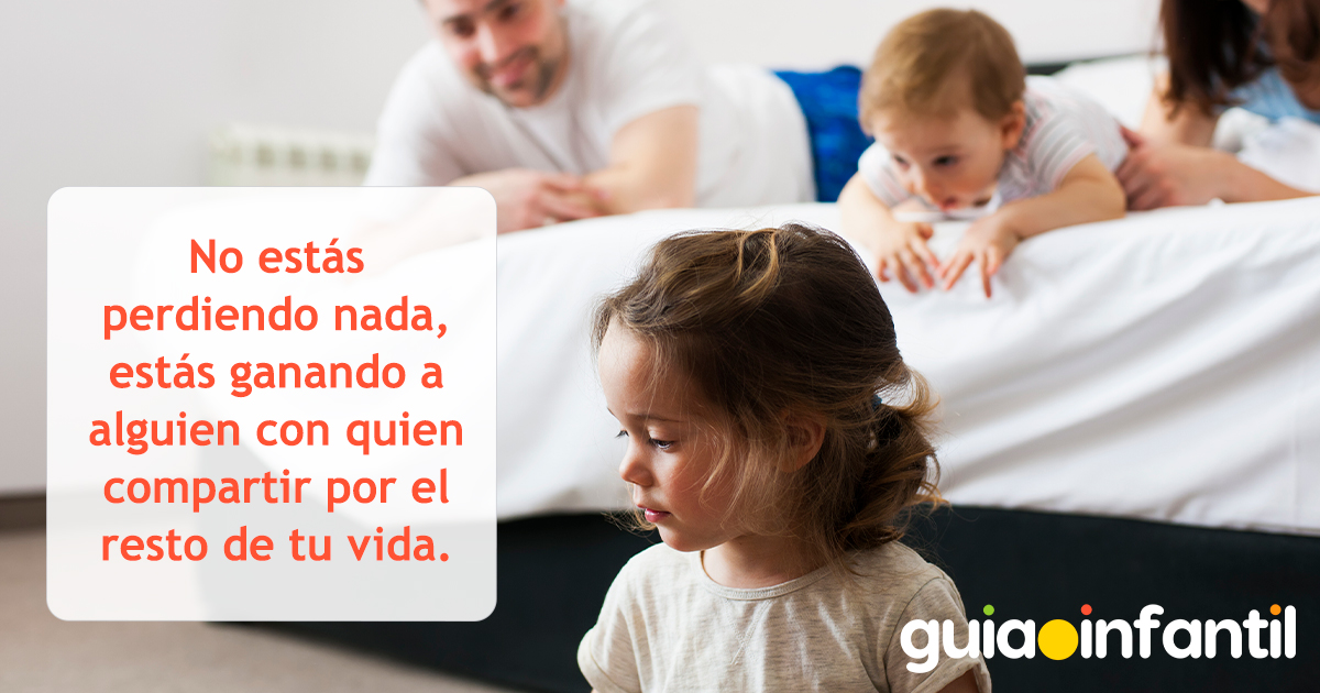 Postal sobre los hermanos celosos