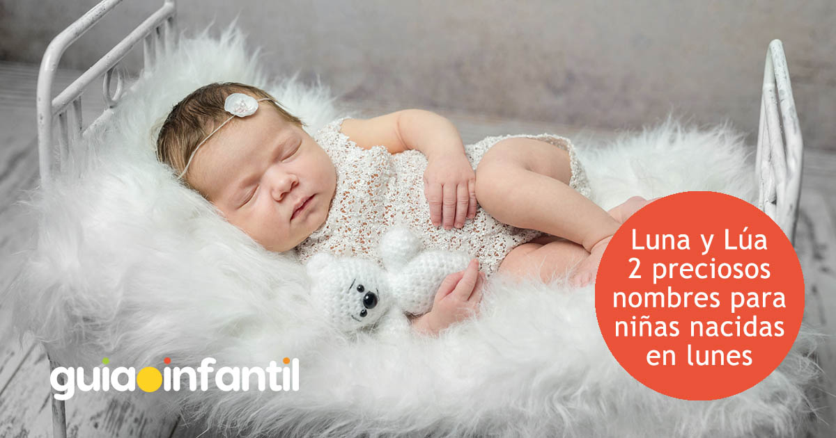 nombres para bebés nacidos en lunes