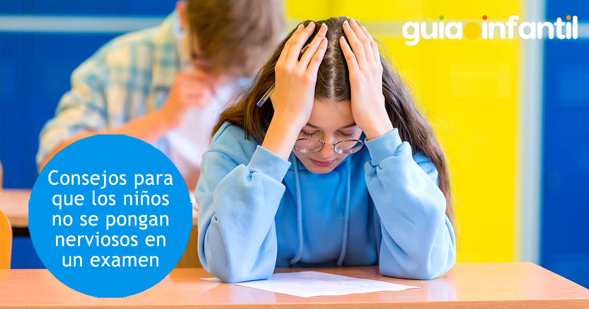 Consejos para que los niños no se pongan nerviosos