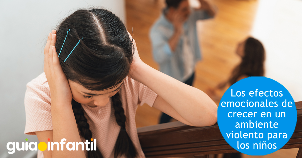 Efectos para los niños de crecer en un ambiente violento