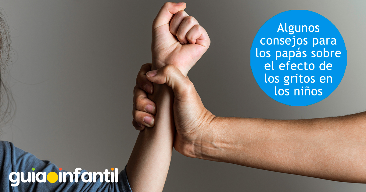 Efectos de los gritos en los niños