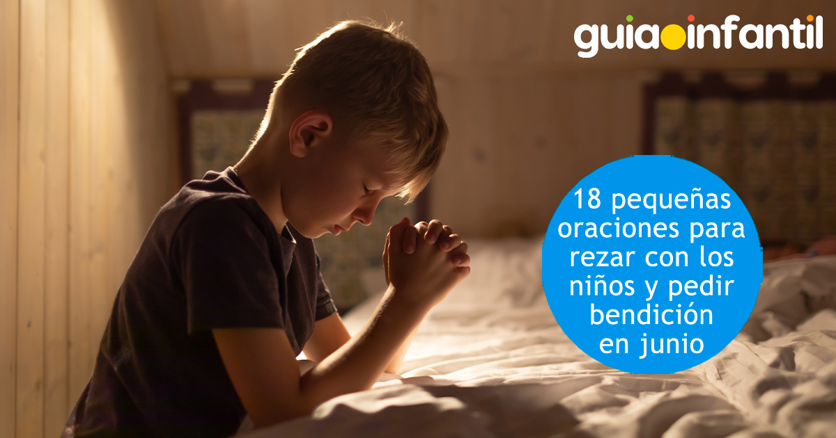 Oraciones para rezar con los niños en junio