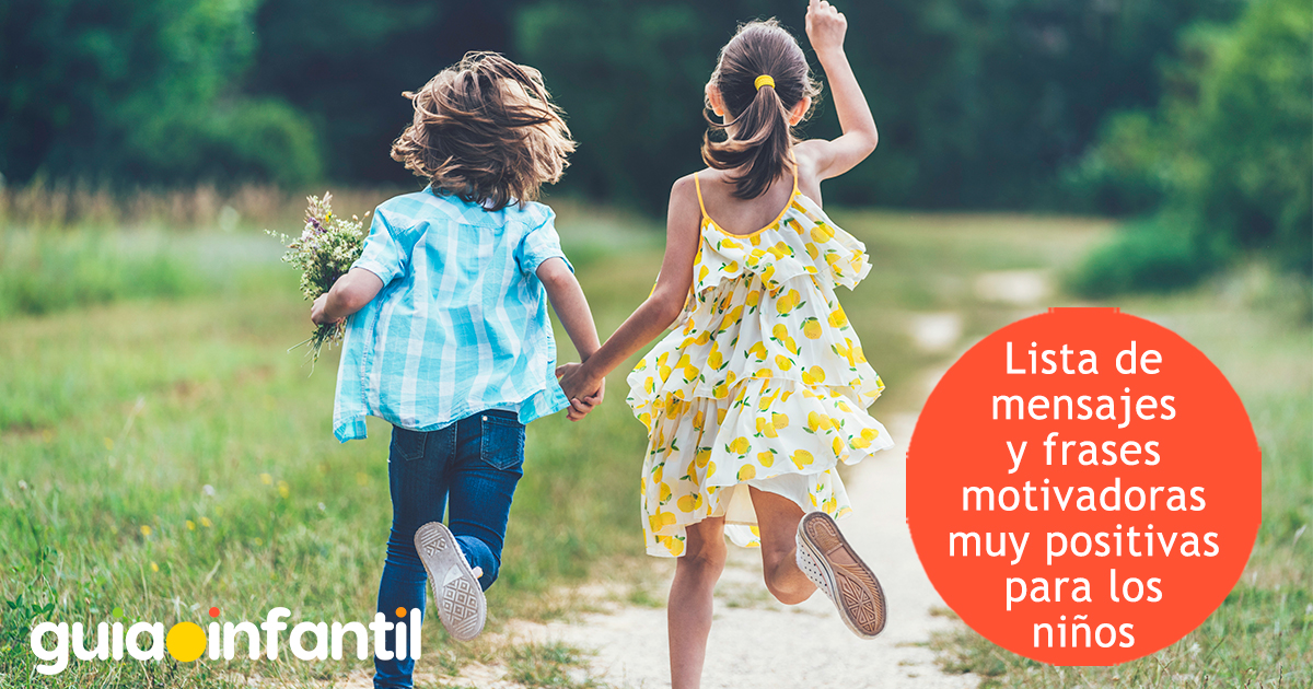 Frases motivadoras para los niños