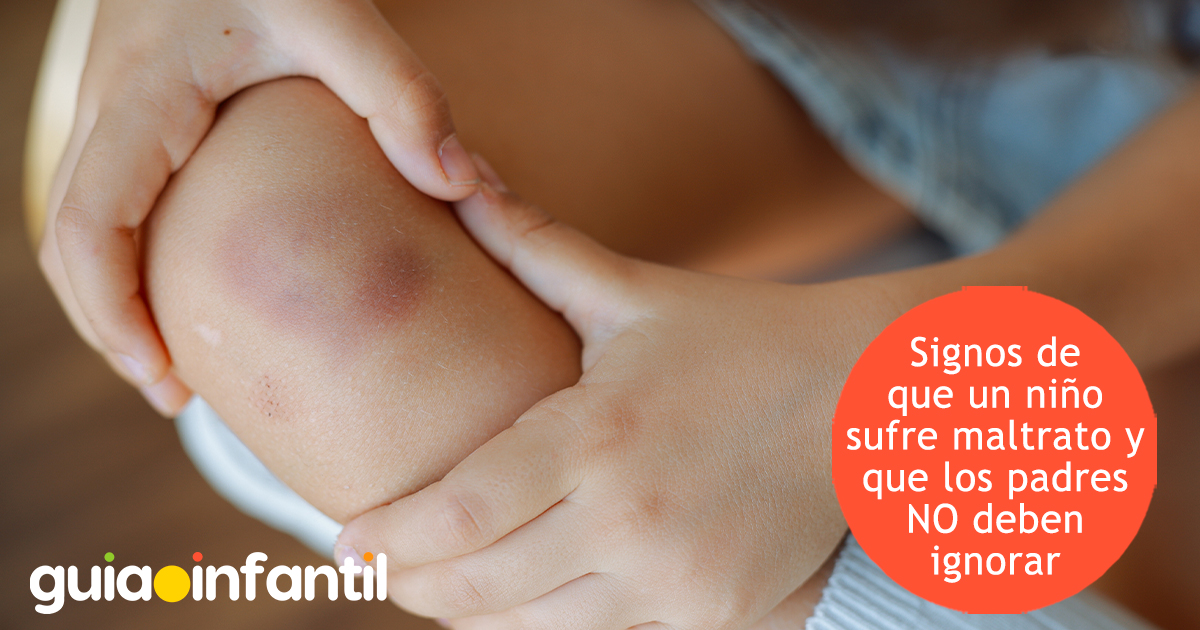Cómo saber que un niño sufre maltrato