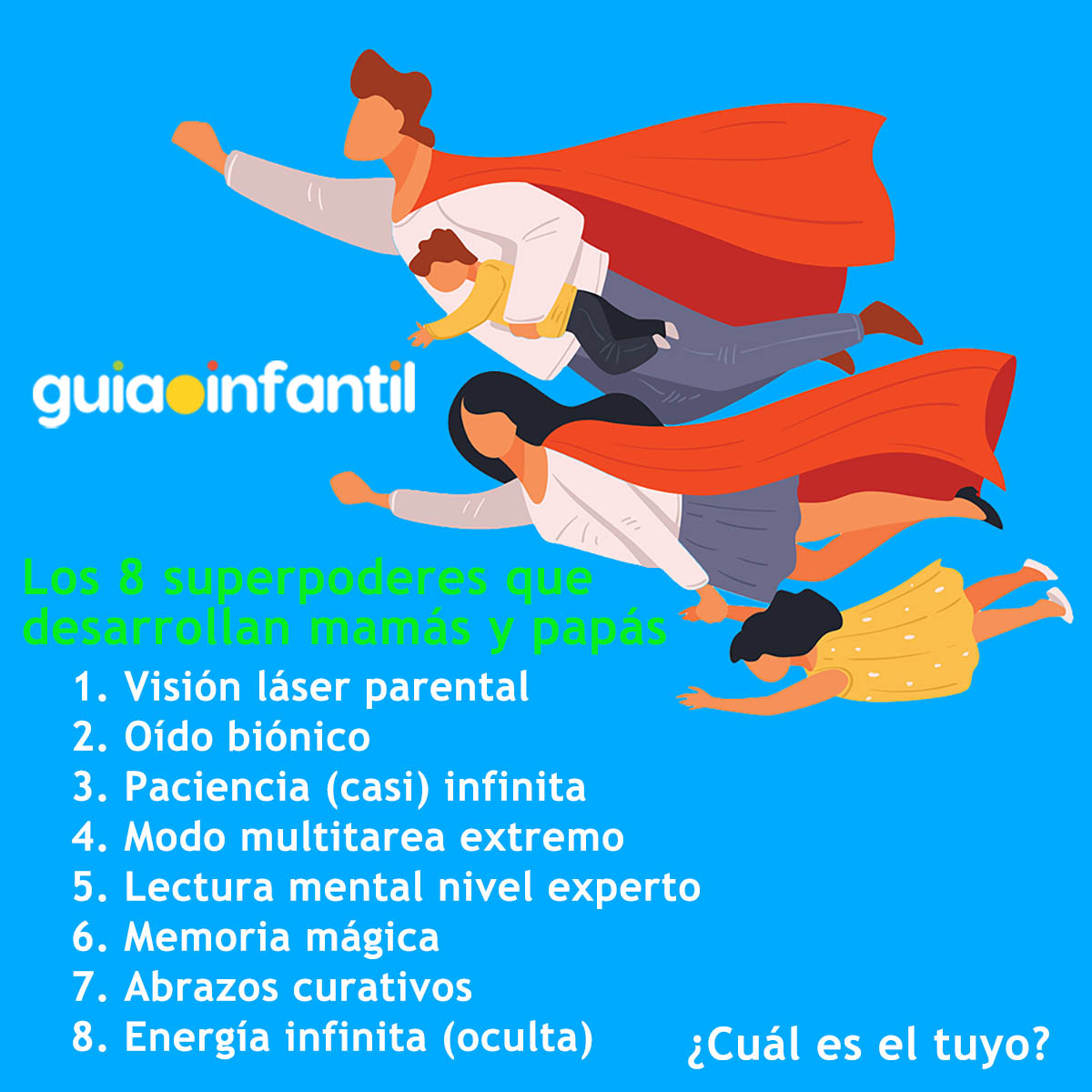 ¿Cuál es tu superpoder como mamá?