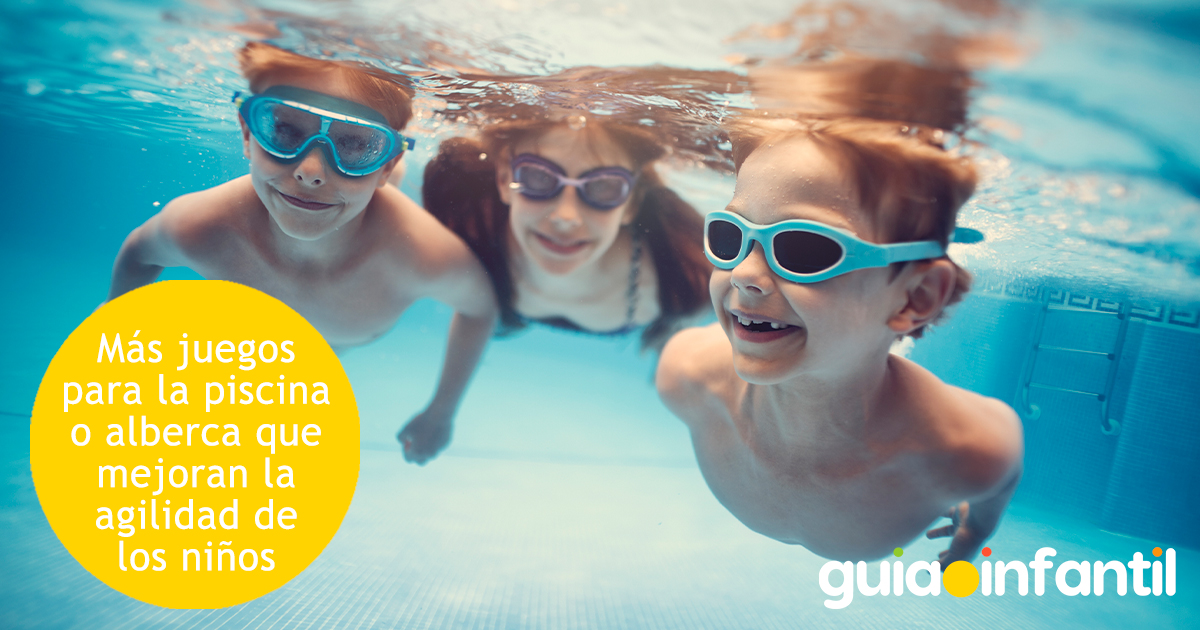 Más juegos para la piscina para los niños