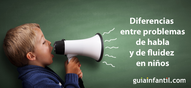 Diferencias entre los problemas de habla y de fluidez en niños