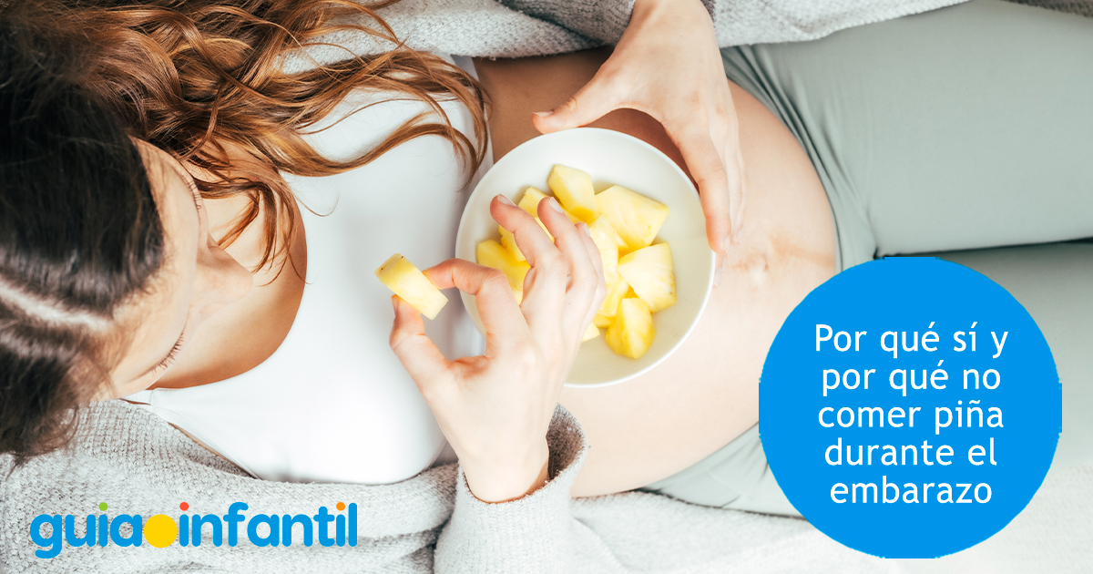 Comer piña en el embarazo