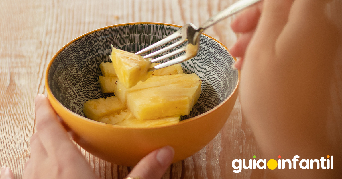 Beneficios de comer piña para la embarazada