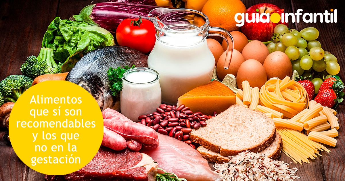 Alimentos que son recomendables en el embarazo