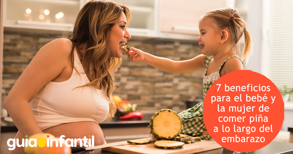 Beneficios de comer piña en la gestación