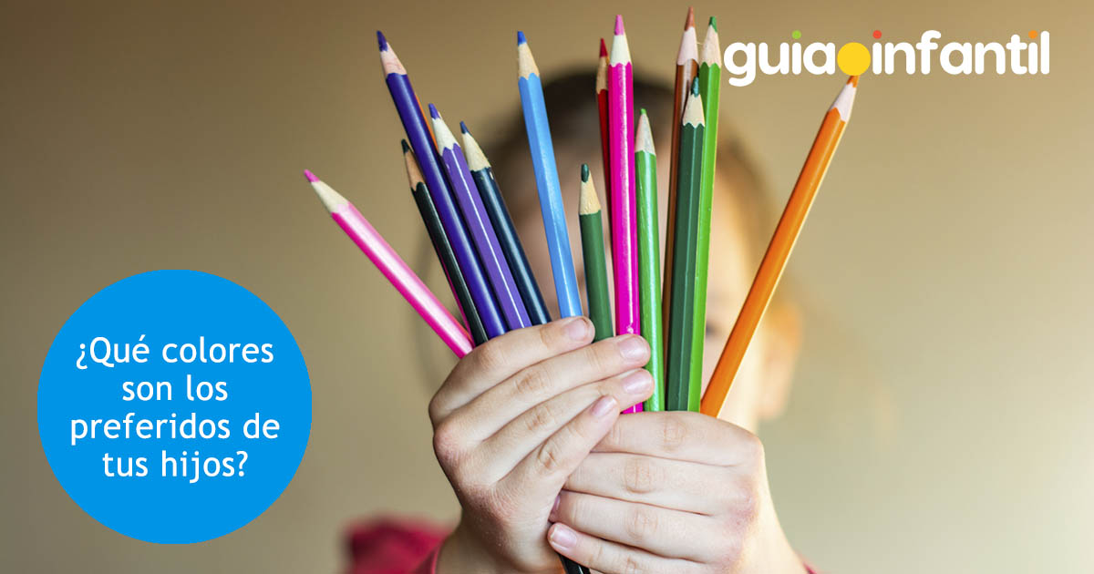 colores en los dibujos de los niños
