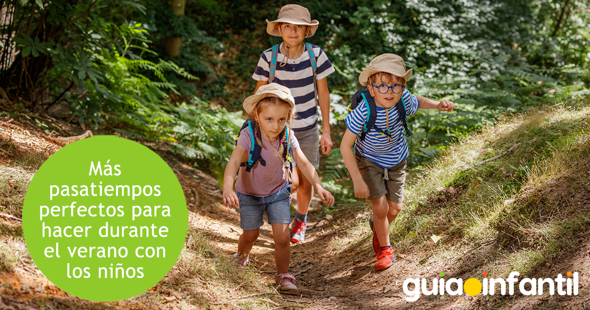 Pasatiempos de verano para niños