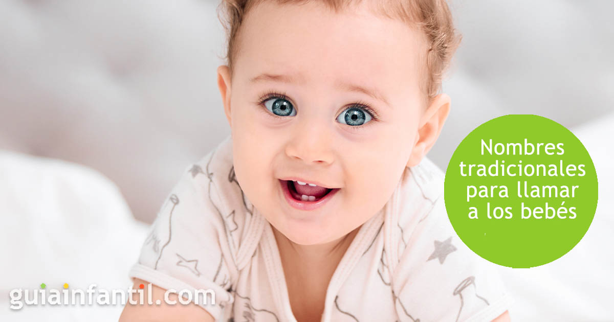 Los nombres para bebés que son tradicionales