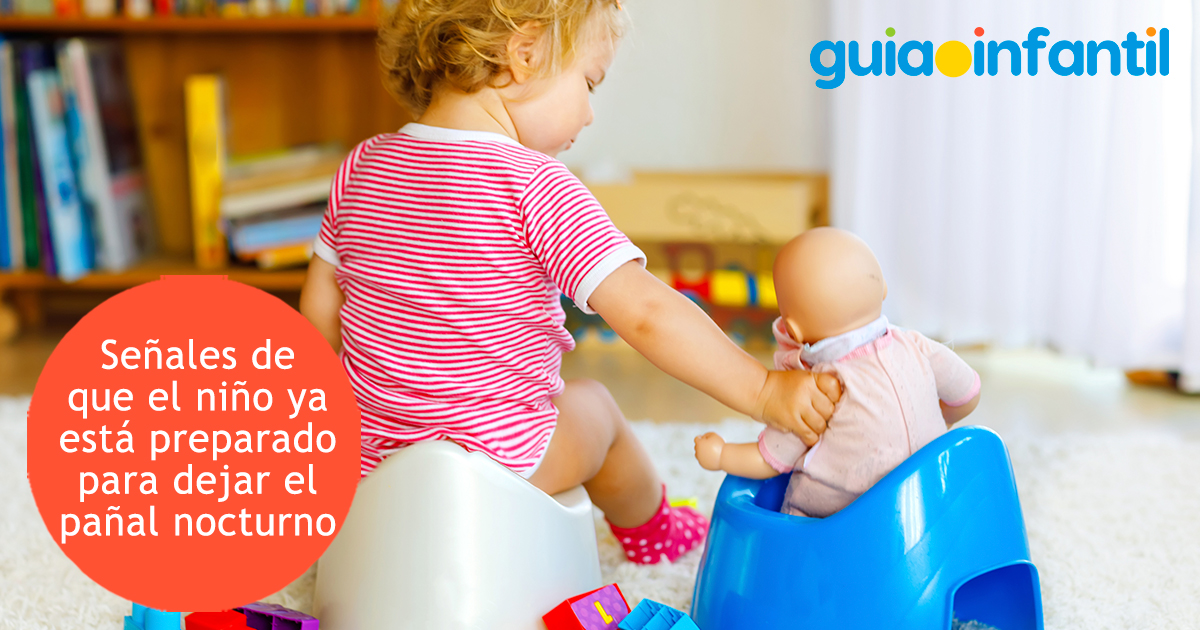 Señales para dejar el pañal