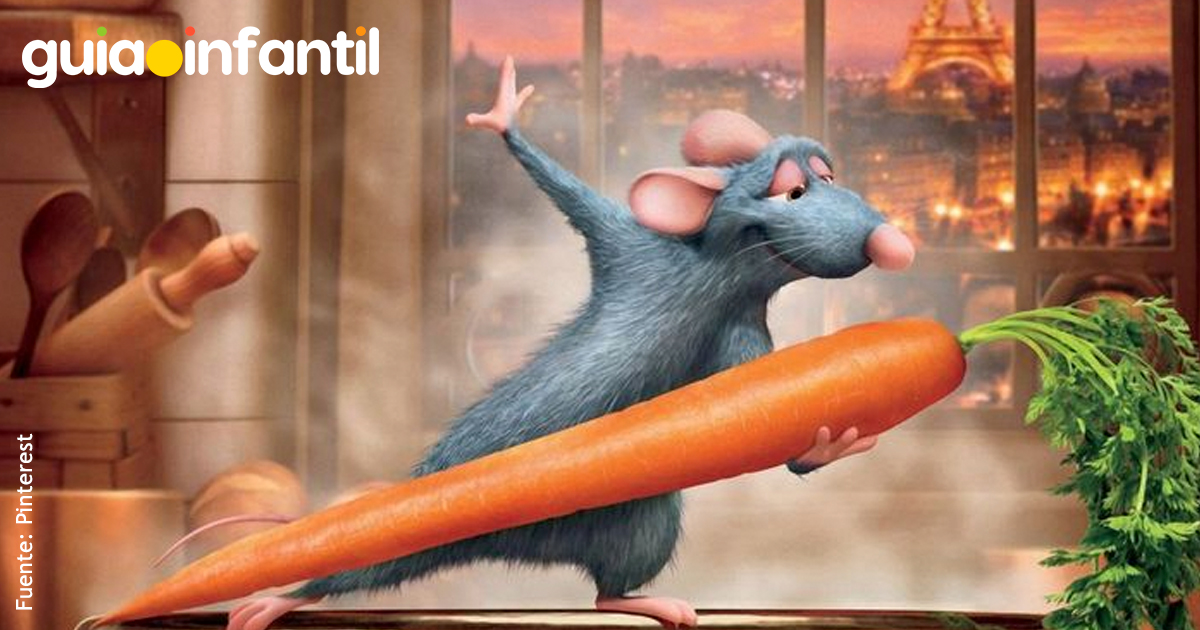 Película Ratatouille para niños