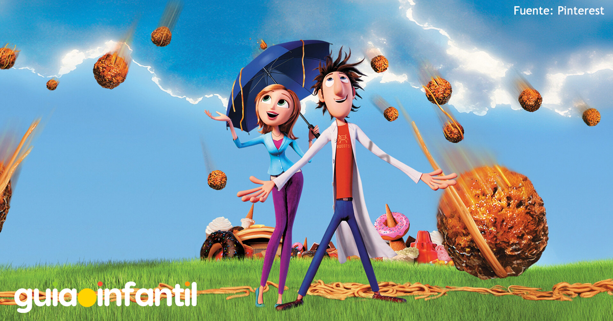 Película, Lluvia de albóndigas para niños