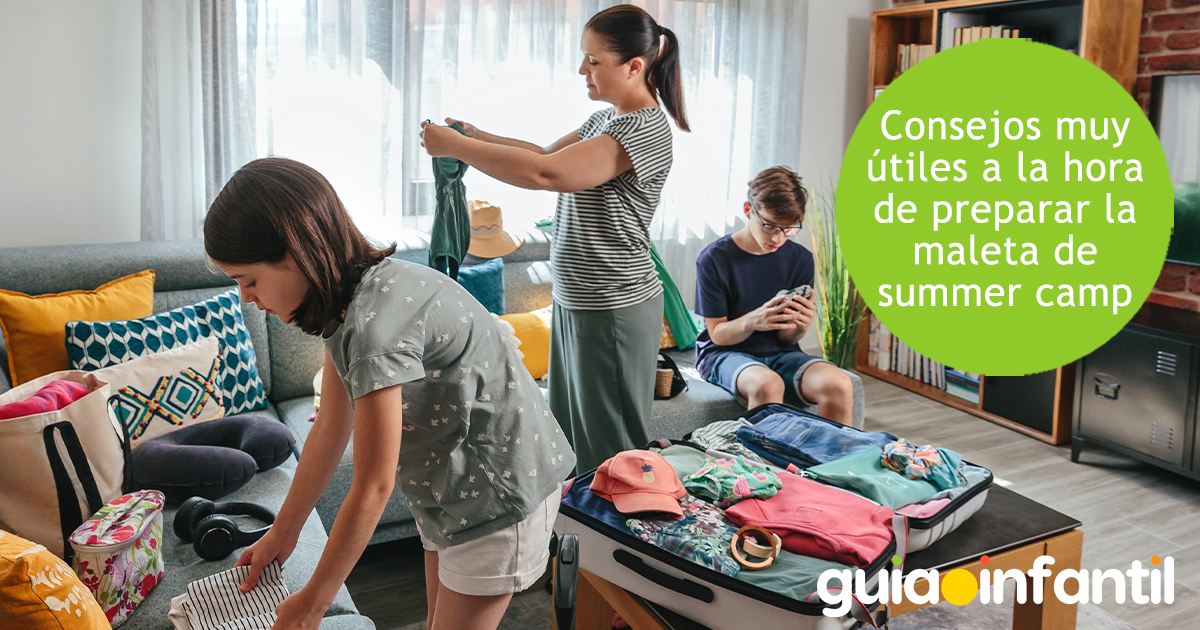 Consejos para hacer una maleta de summer camp