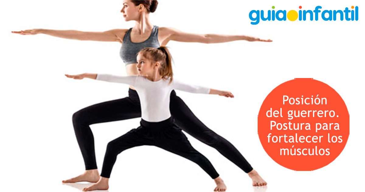 Técnicas de yoga para niños. La posición del guerrero