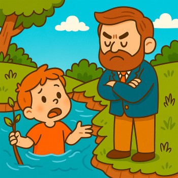 Fábula. El maestro y el niño