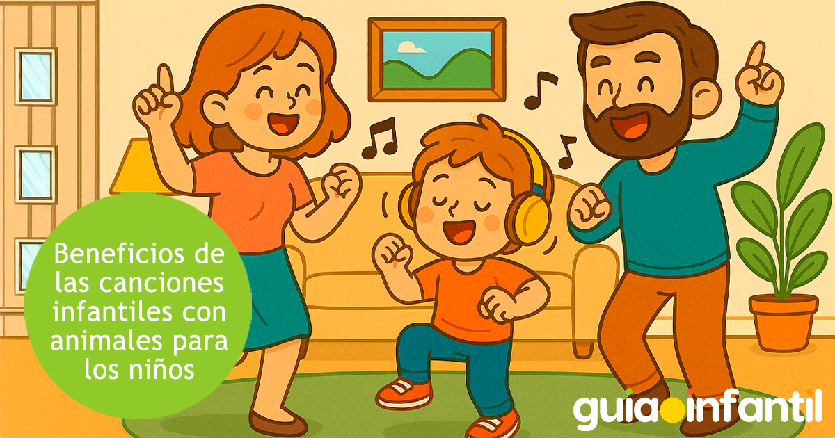 Beneficios de las canciones de animales para niños