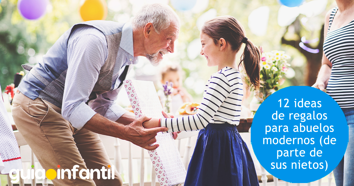 Regalos para los abuelos de parte de los nietos