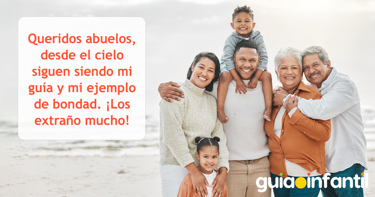 Frases de los niños para los abuelitos en el Día de los Abuelos