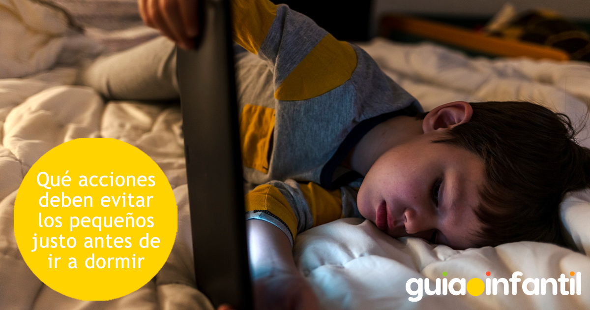 Acciones a evitar antes de ir a dormir