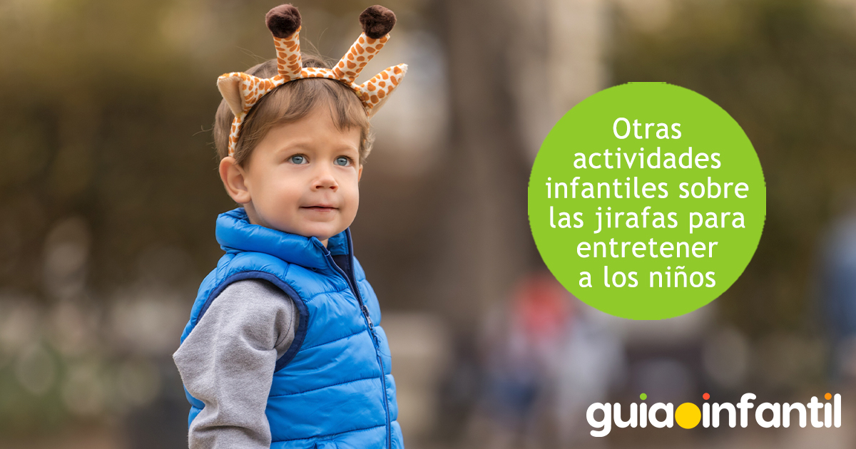 Actividades infantiles de jirafas para niños