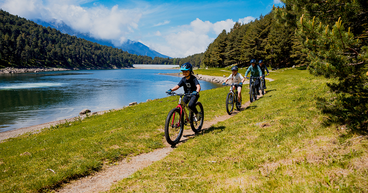 Rutas en bici para niños en Andorra