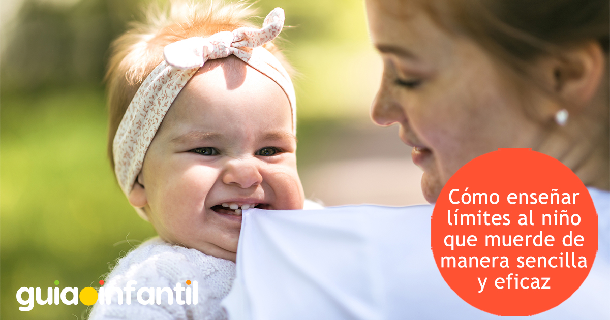 Cómo enseñar límites al niño que muerde